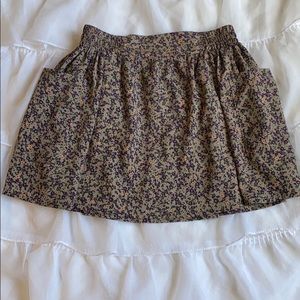 Sound and Matter Floral skirt